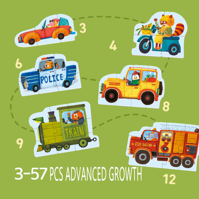 TOI 6 In A Box 고급 퍼즐 내 첫 퍼즐 대형 - Kids First Education 리뷰 및 가격