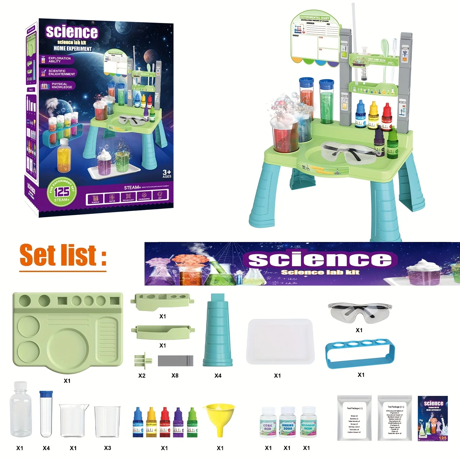 어린이를 위한 첫 과학 키트, 학습 및 교육용 STEM - Kids First Education 리뷰 및 가격